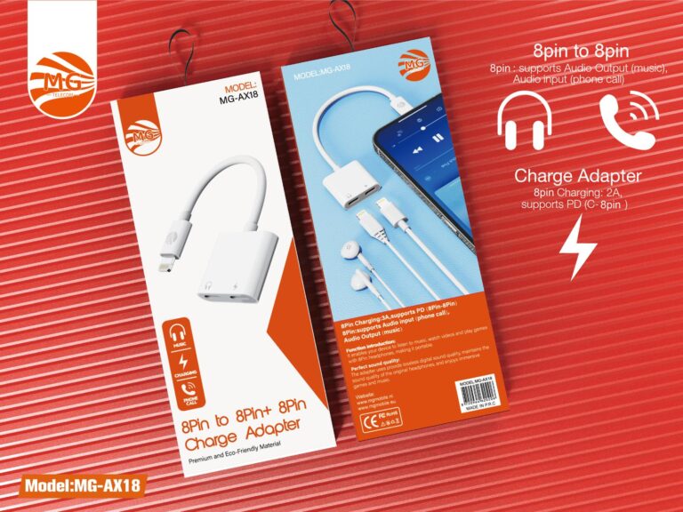 Mg 8 Pin To Pin+ Charge Lighting   Adapter Mg AX18