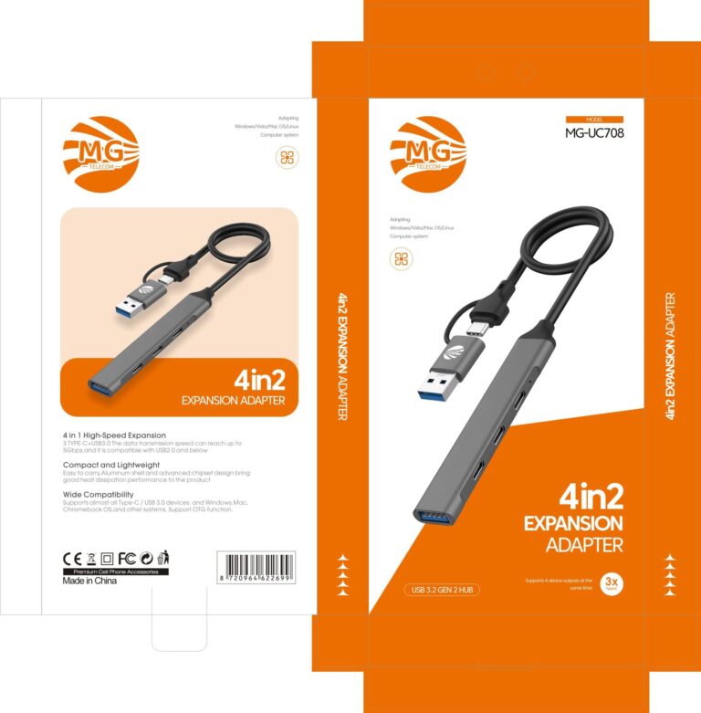 MG 4in2 Expansion Adapter Hub MGUC708