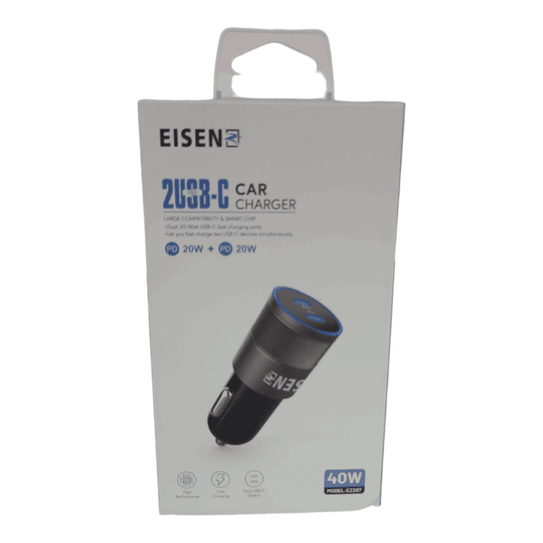 Eisen 40W Usb C Car  Charger EZ297