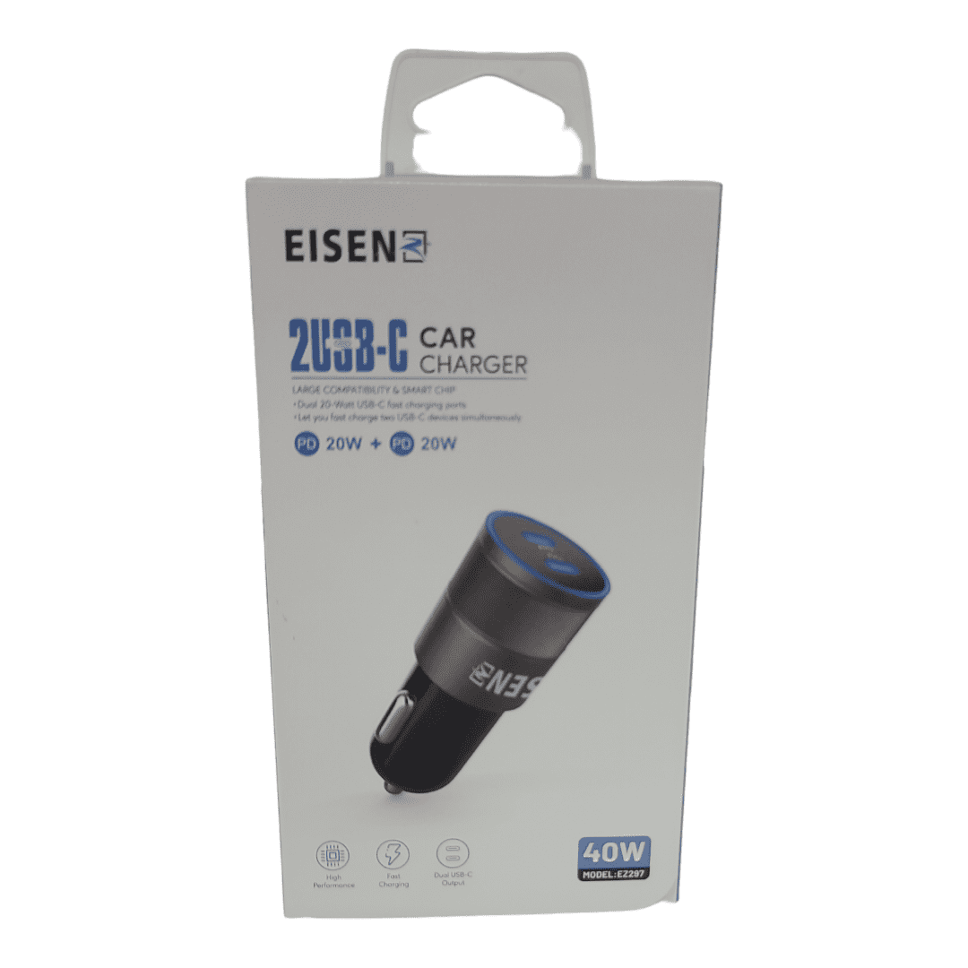 Eisen 40W Usb C Car Charger EZ297 Eisen 40W Usb C Car Charger EZ297