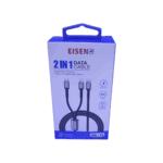 Eisenz 2 in 1 Cable Usb Type-C To Lightning + Usb Type-C - EZ-056