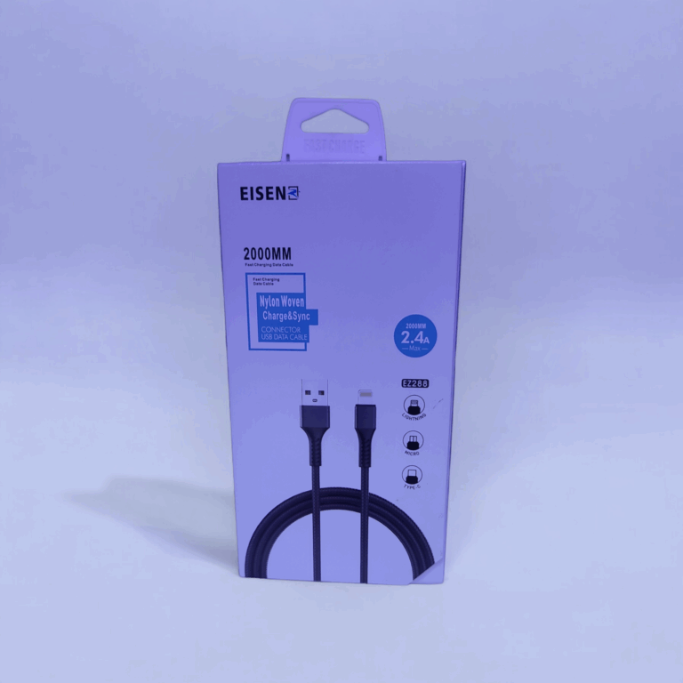 Eisenz 2M Nylon Woven USB to Lightning cable - EZ288