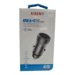 Eisenz 36W Car Charger USB A + C - EZ-C36W