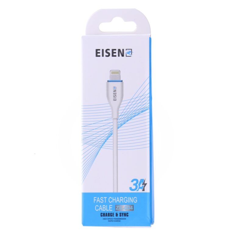 Eisenz 3A Fast USB to Lightning Cable - ZE-004