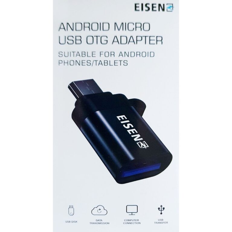 Eisenz Android Micro USB OTG Adapter Android Phones/Tablets