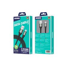 JELLICO cable B12 Micro USB 3.1A 2M Black