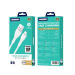 JELLICO cable B9 Micro USB 3.1A 1M White