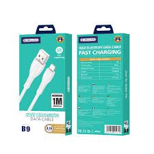 JELLICO cable B9 Micro USB 3.1A 1M White