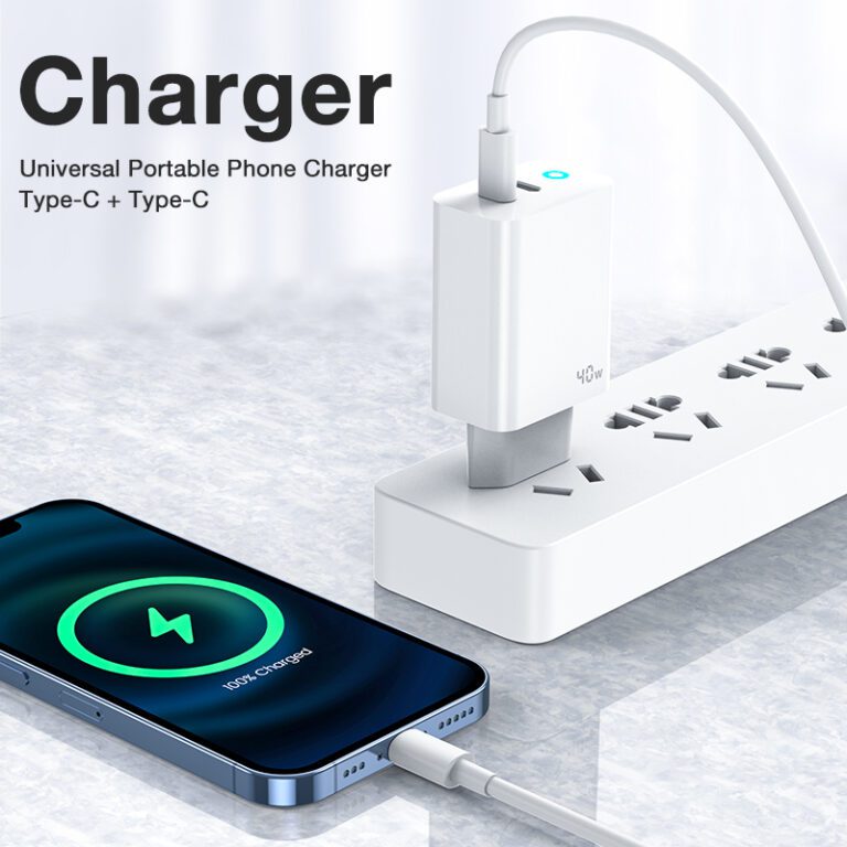 Jellico 40W 2 Port USB C To Type C  Fast Charger Adapter EU19