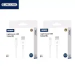 Jellico  USB to Lightning Cable (3.1 A) 1 meter JELLICO B1 (Box/blister) white