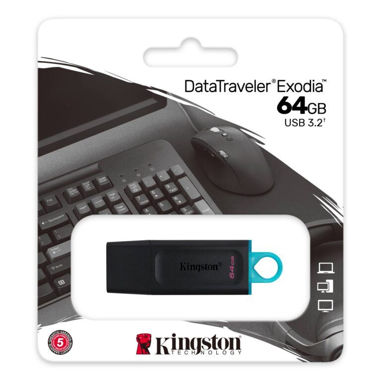 Kingston DataTraveler Exodia DTX/64GB Flash Drive USB 3.2 Gen 1