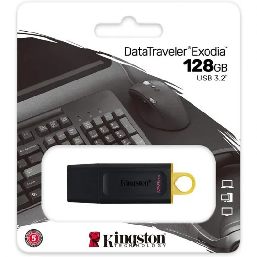 Kingston DataTraveler Exodia M USB 3.2 Gen 1 Flash Drive DTXM/128GB