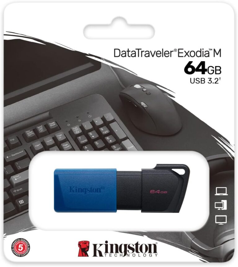 Kingston DataTraveler Exodia M USB 3.2 Gen 1 Flash Drive DTXM/64GB