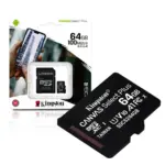 Kingston Micro SD 64GB Cl10 Canvas S.Plus SDCS 64GB