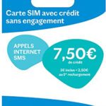 Lebara Prepaid SIM Card with €7.50 Credit (5 + 2.50 Bonus) Cheap Calls