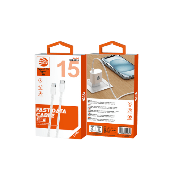 MG 60W Type-C To Type-C Fast Charger Cable 1m X295