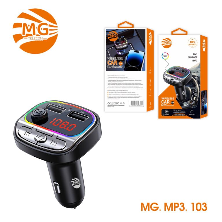 MG ColourFull Light Wireless Car Mp3 MG-MP3-103