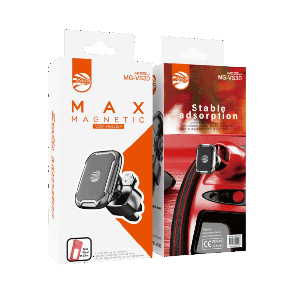 MG Phone Holder Car Ventilation – Mobile Phone Holder Magnetic – Car Accessories – Adjustable – Univers VS30