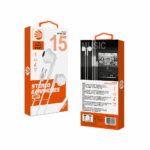 MG Stereo Headphones Type C MG DS 1450 White