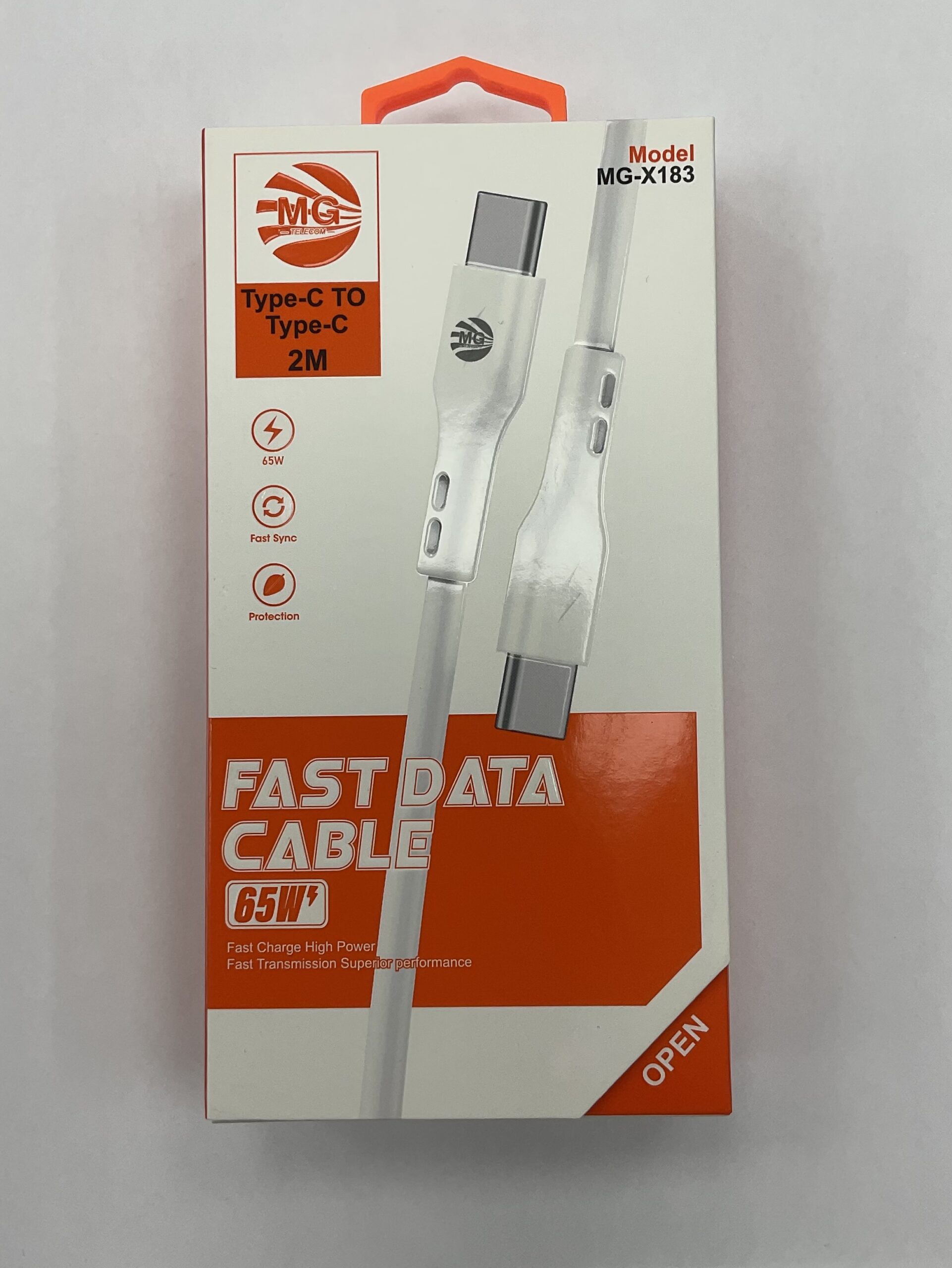 MG Type c to Type c 3.0A 2M MG-X183 MG Type c to Type c 3.0A 2M MG-X183