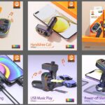 MG Wireless Music Car Charger MGV27