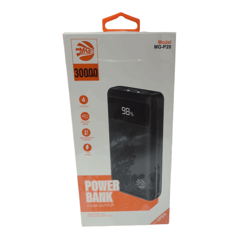 Mg Power Bank 4 Usb Output  30.000MAH MGP20