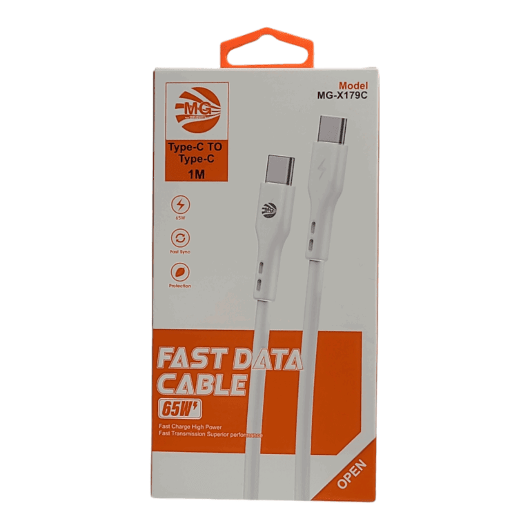 Mg Type C to Type C 65w 1m cable MG X179C
