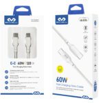 Miccell Type To Type C 60W Fast Charging 1.2m VQ-D126