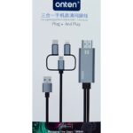 Onten Lightning / USB-C / Micro to HDMI - OTN-7537A