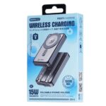 REMAX Magnetic 15W Wireless Power Bank with Built-in Foldable Stand 10000mAh CX-2 Gold