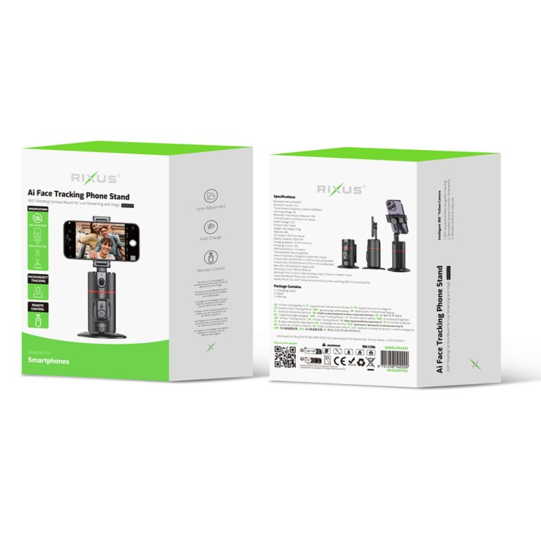 Rixus RXAG01 Auto Face Tracking For Vlog