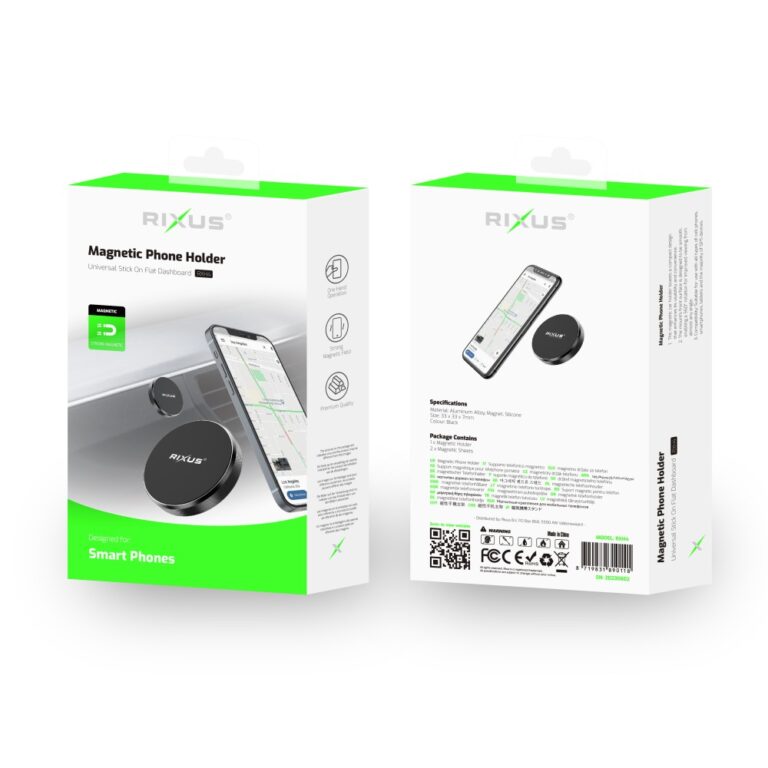 Rixus RXHM9 Car Holder Magnetic 360° Black