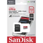 Sandisk Ultra Micro SD 512Gb C10 Uhs sdxc 150