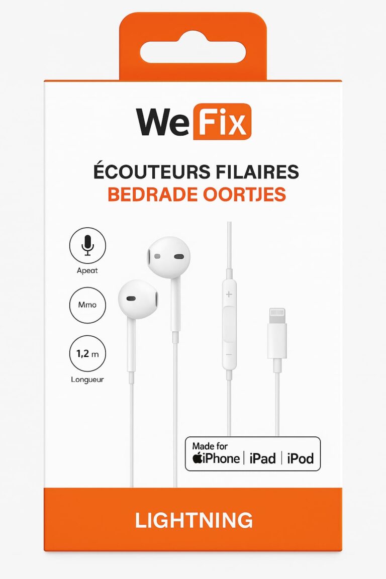 We Fix Ecouters Filaires Lighting